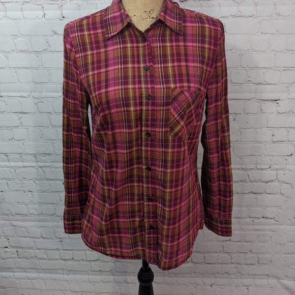 Gap Button Down Plaid Shirt Small - Picture 1 of 7